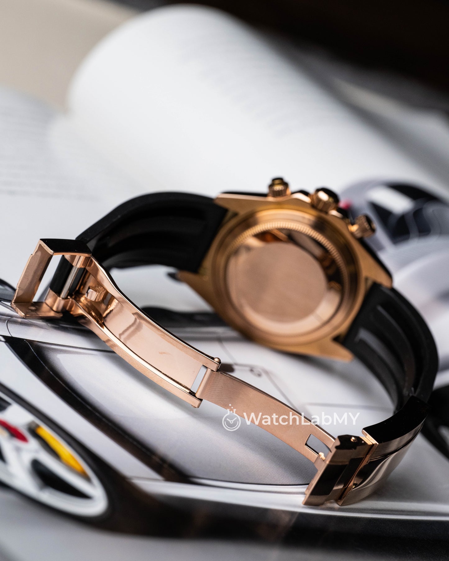 Daytona | Rose Gold Arabic