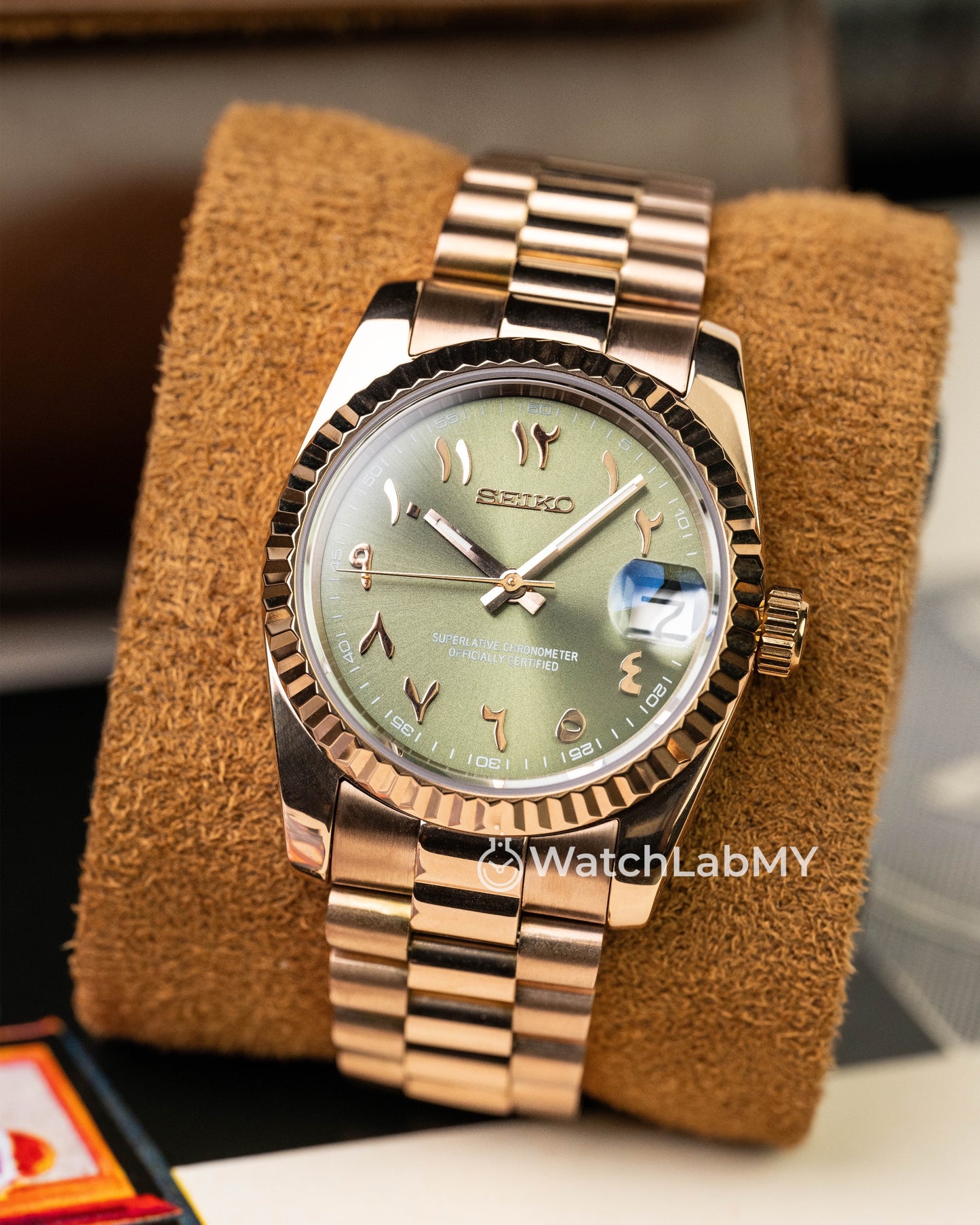 Datejust | Olive Arabic