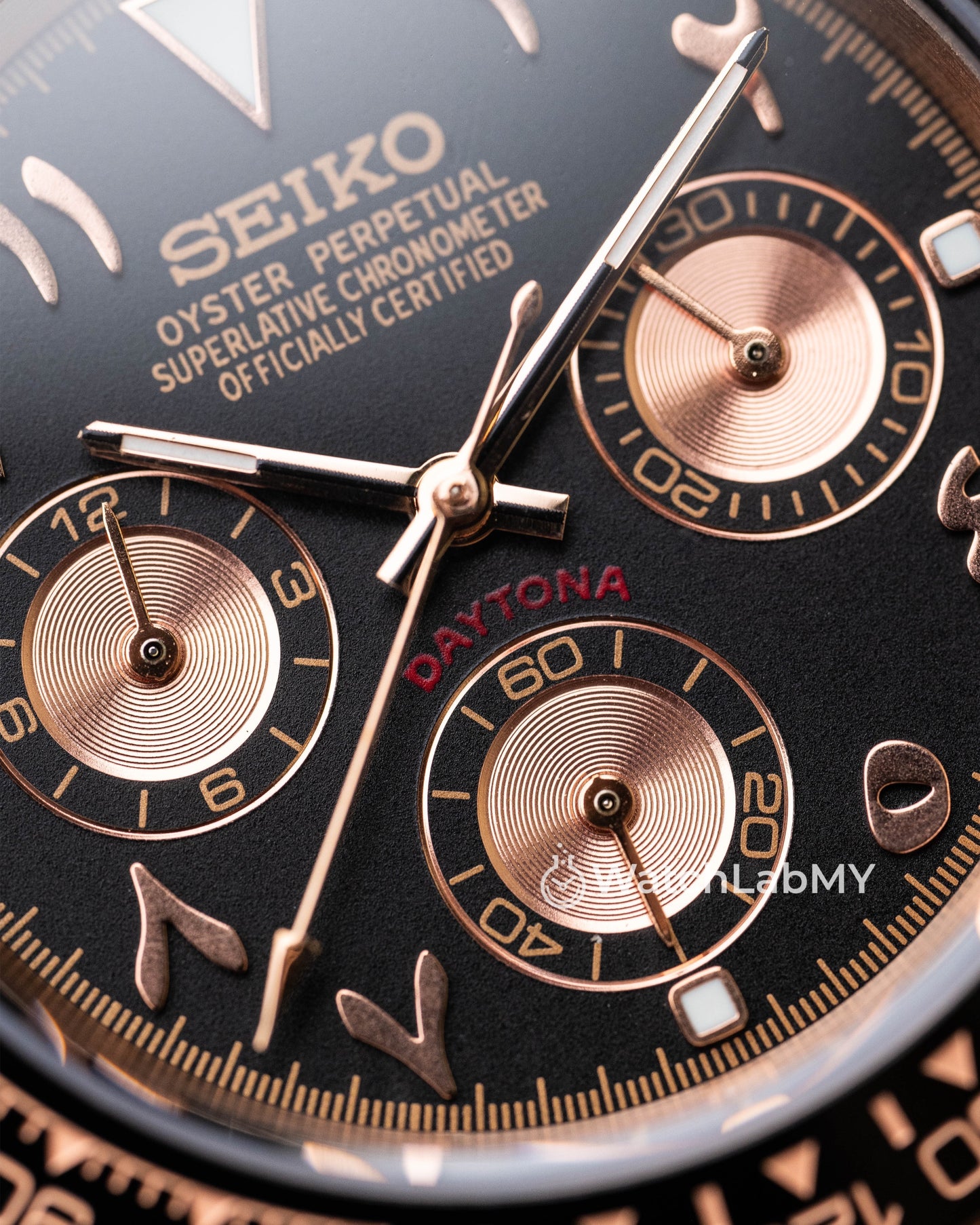 Daytona | Rose Gold Arabic