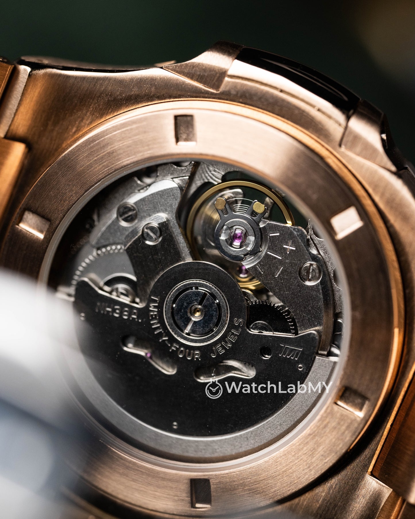 Nautilus | Rose Gold (Open Heart)